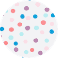 confetti circles circle